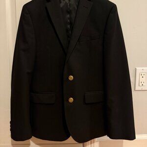 Ralph Lauren Big Boy's Blazer - Black, Size 16R